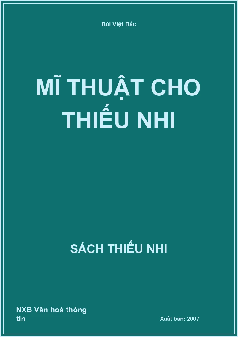 Mĩ thuật cho thiếu nhi