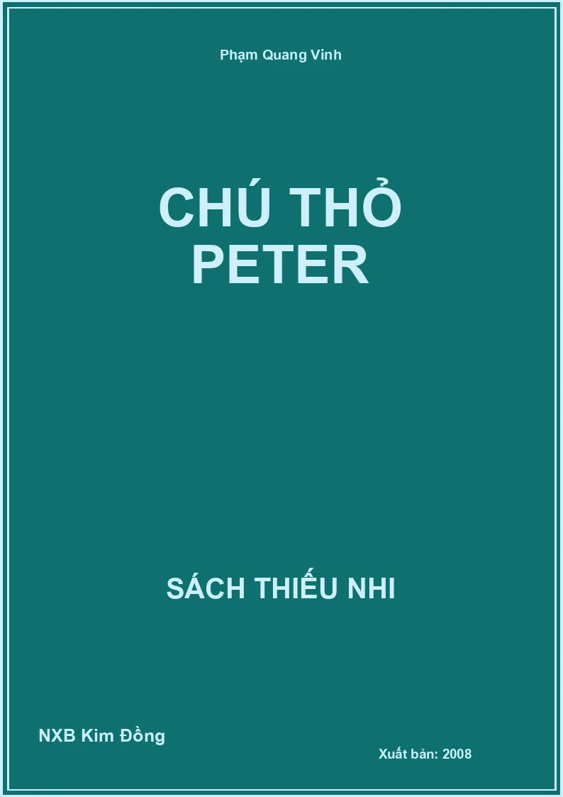 Chú Thỏ Peter