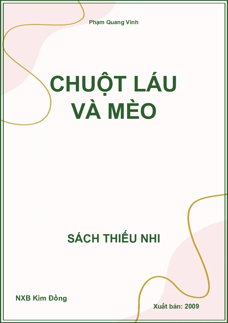 Chuột Láu và Mèo