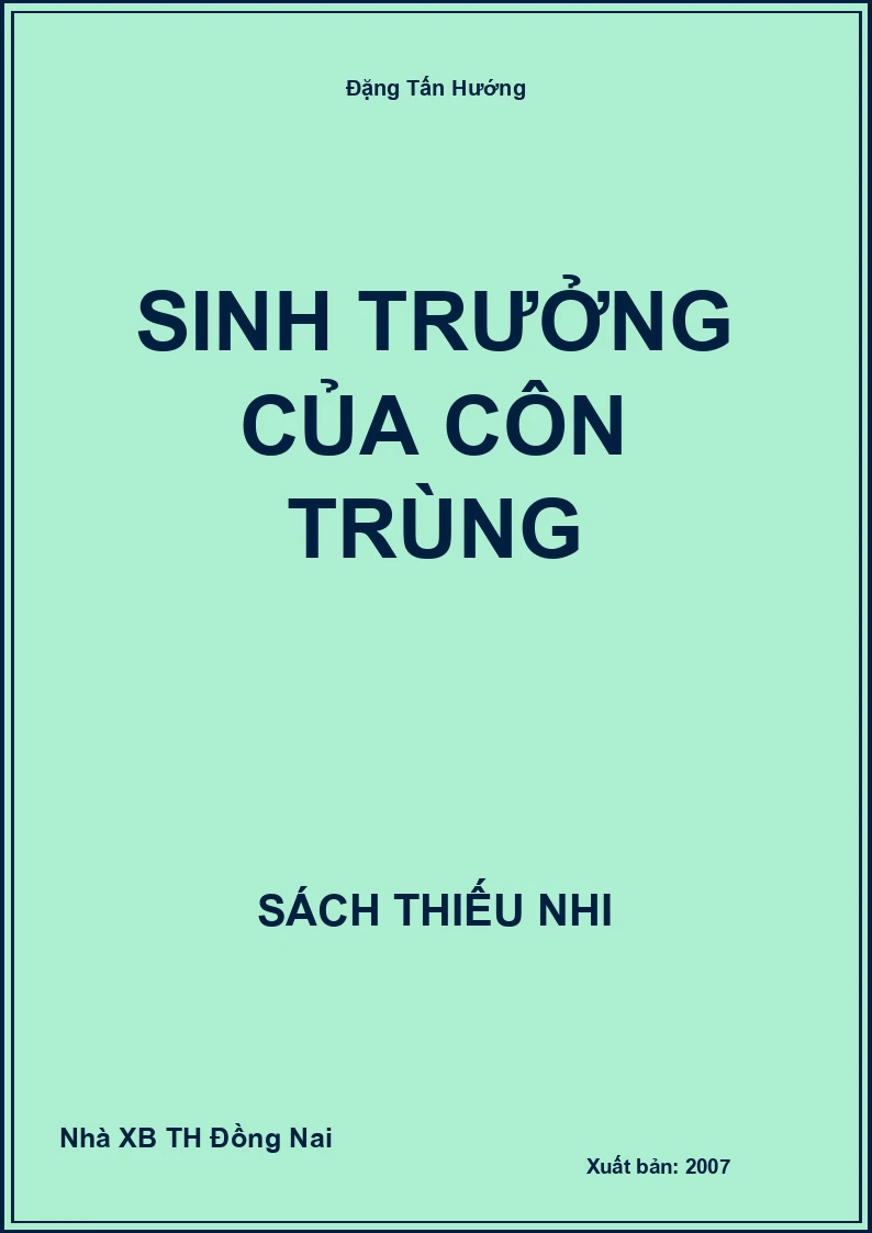 Sinh trưởng của côn trùng