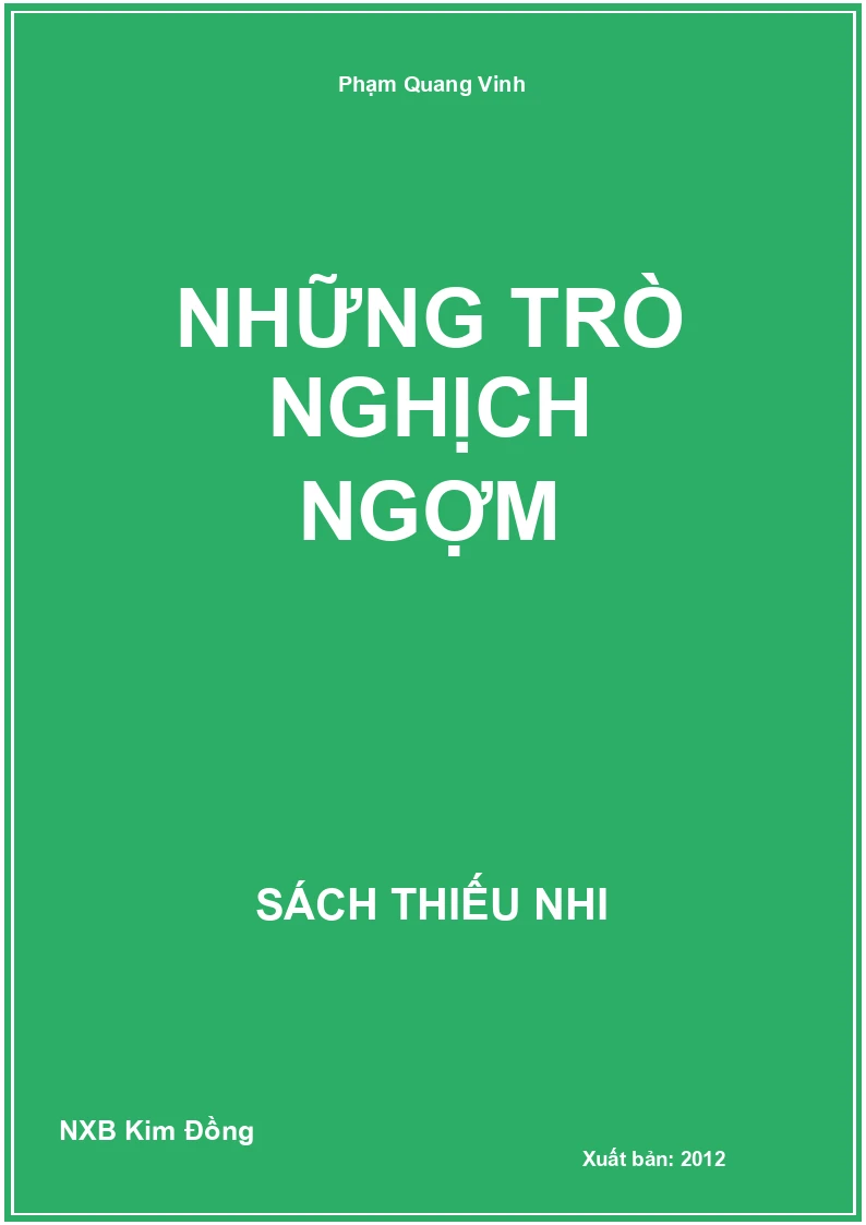 Những trò nghịch ngợm