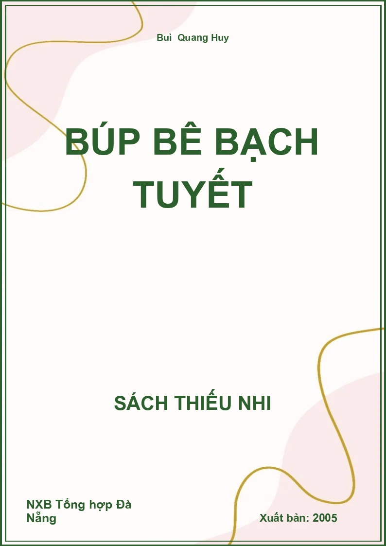 Búp bê Bạch Tuyết