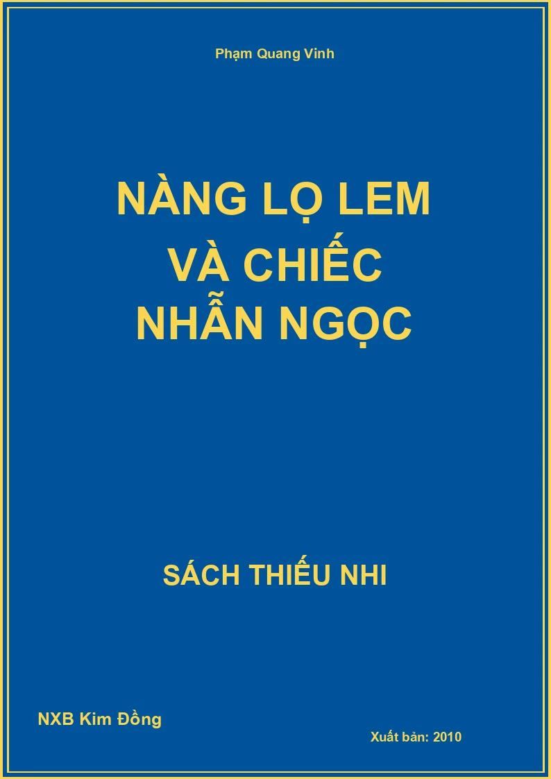Nàng lọ lem và chiếc nhẫn ngọc