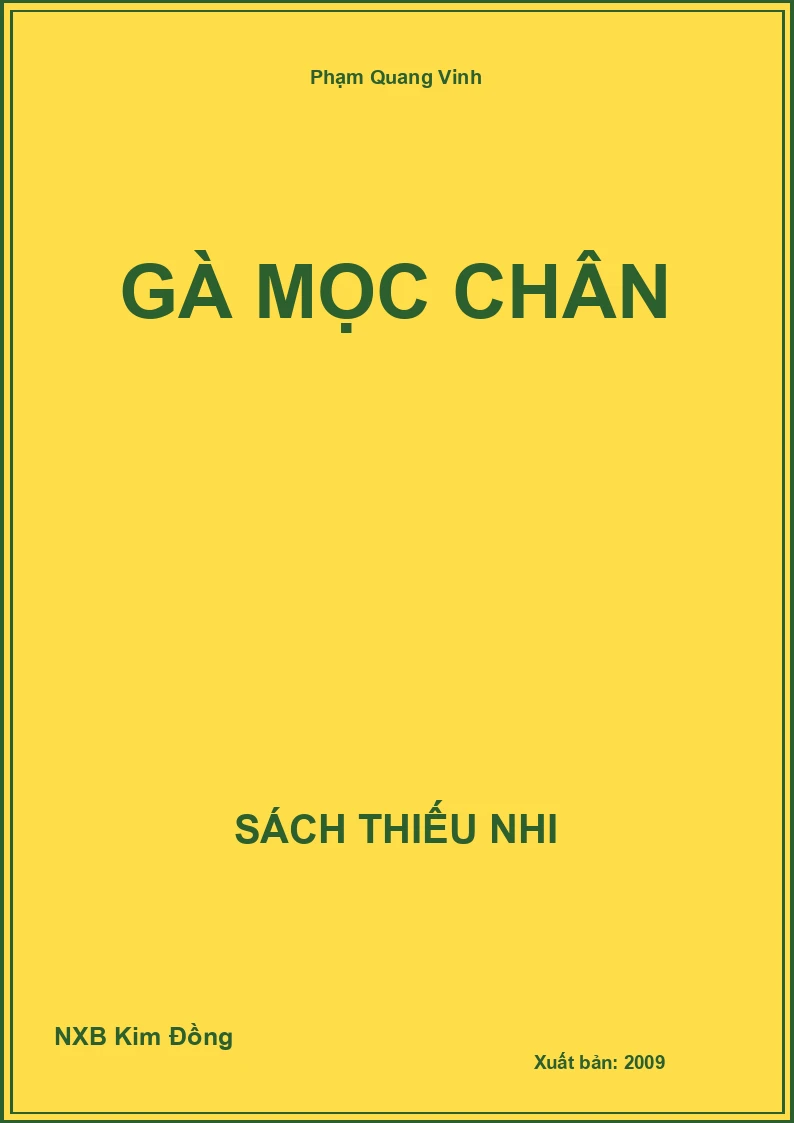 Gà mọc chân