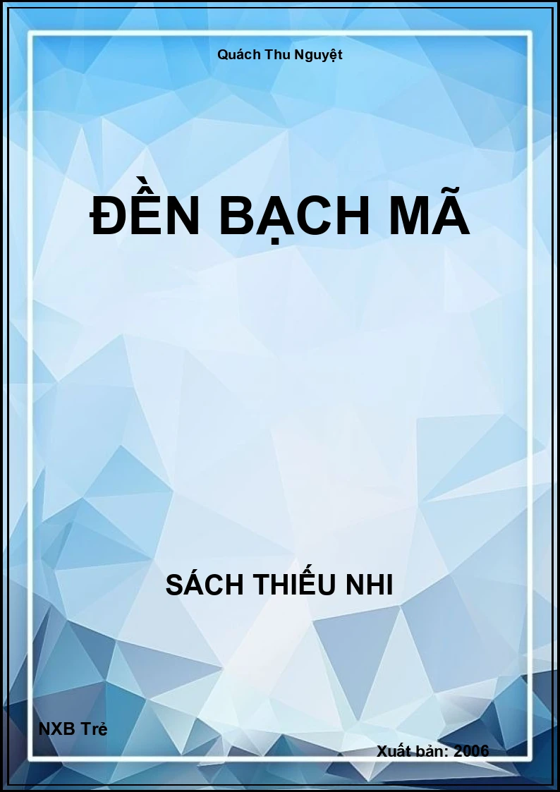 Đền Bạch Mã