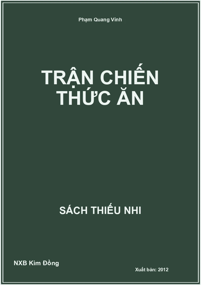 Trận chiến thức ăn