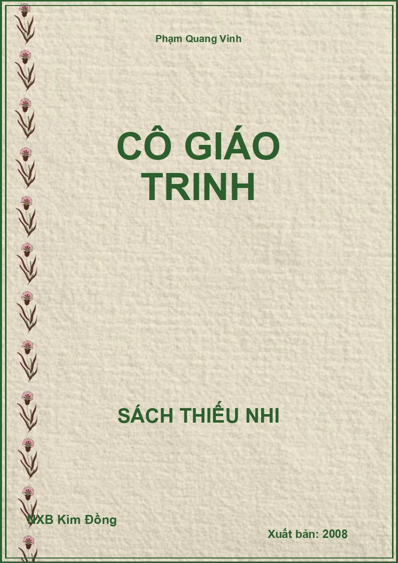 Cô giáo Trinh
