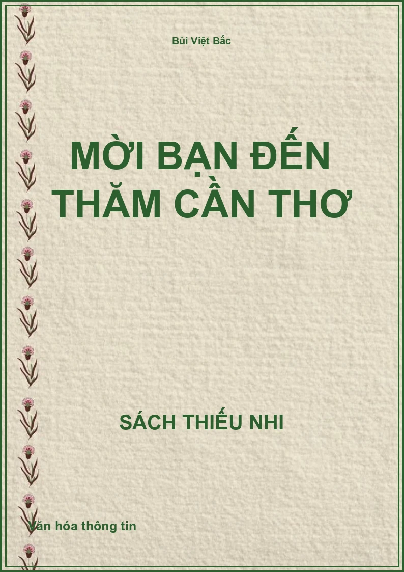 Mời bạn đến thăm Cần Thơ