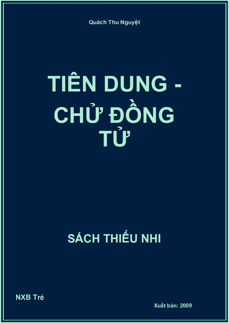 Tiên Dung - Chử Đồng Tử