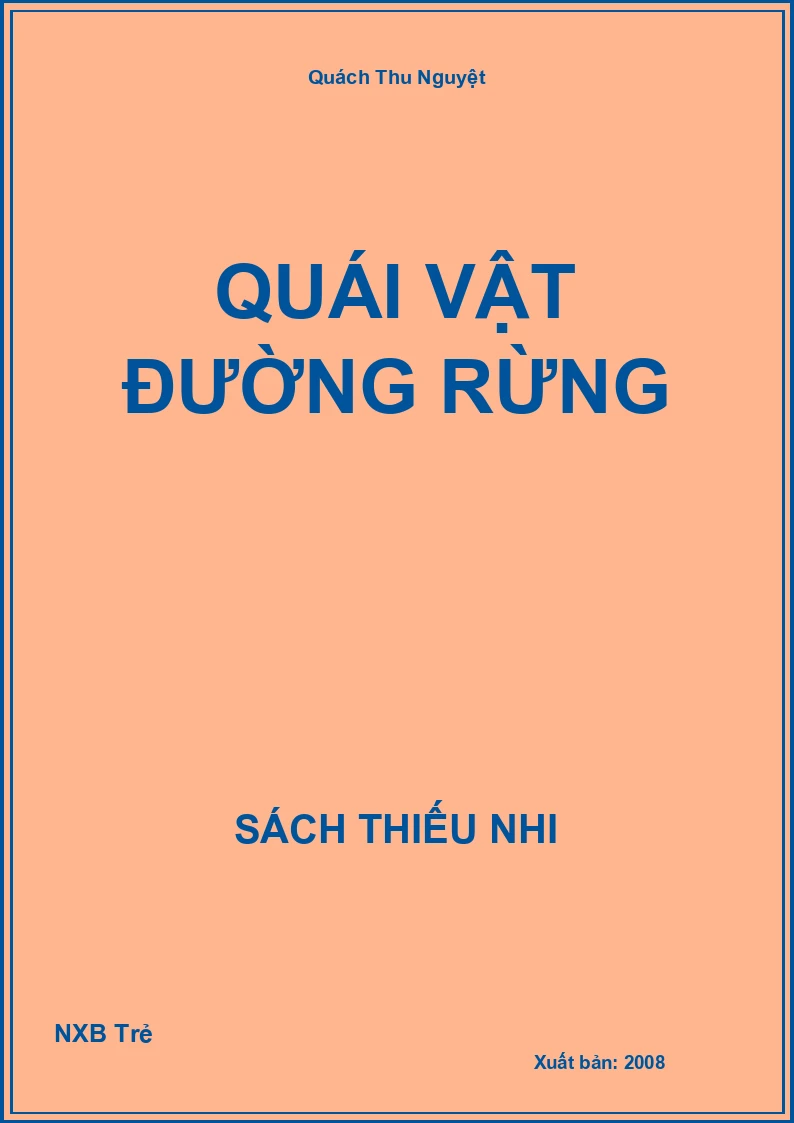 Quái vật đường rừng