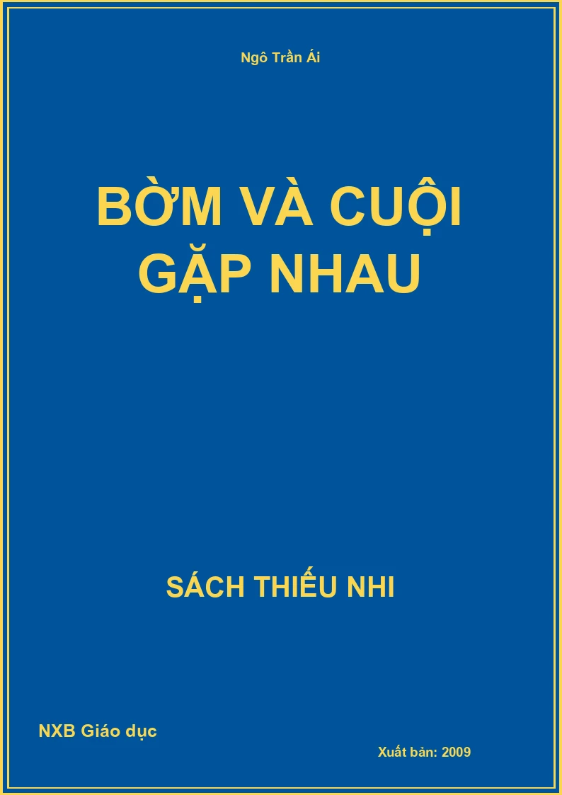 Bờm và Cuội gặp nhau