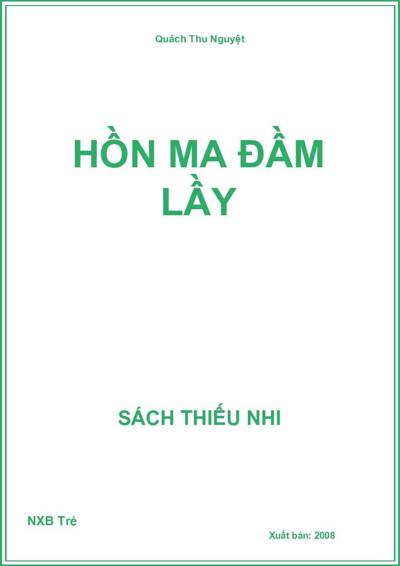 Hồn ma đầm lầy