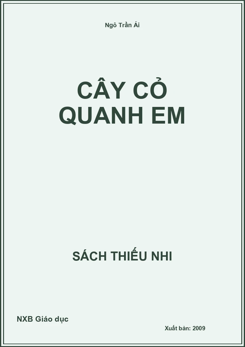 Cây cỏ quanh em