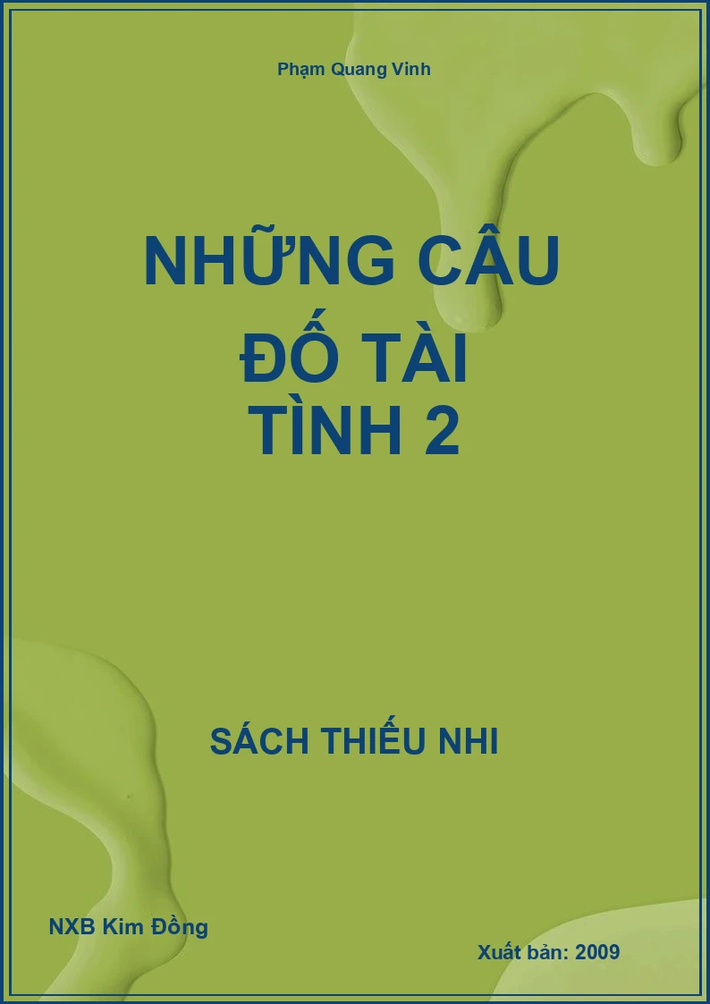 Những câu đố tài tình 2