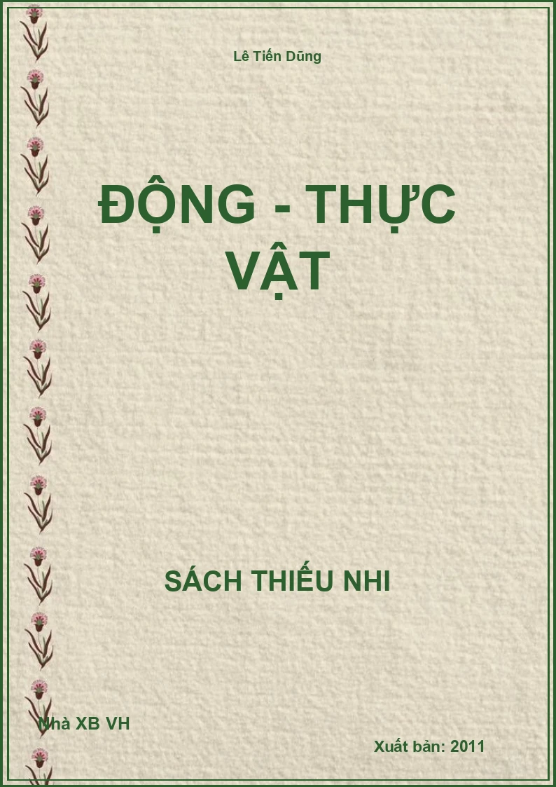 Động – Thực vật