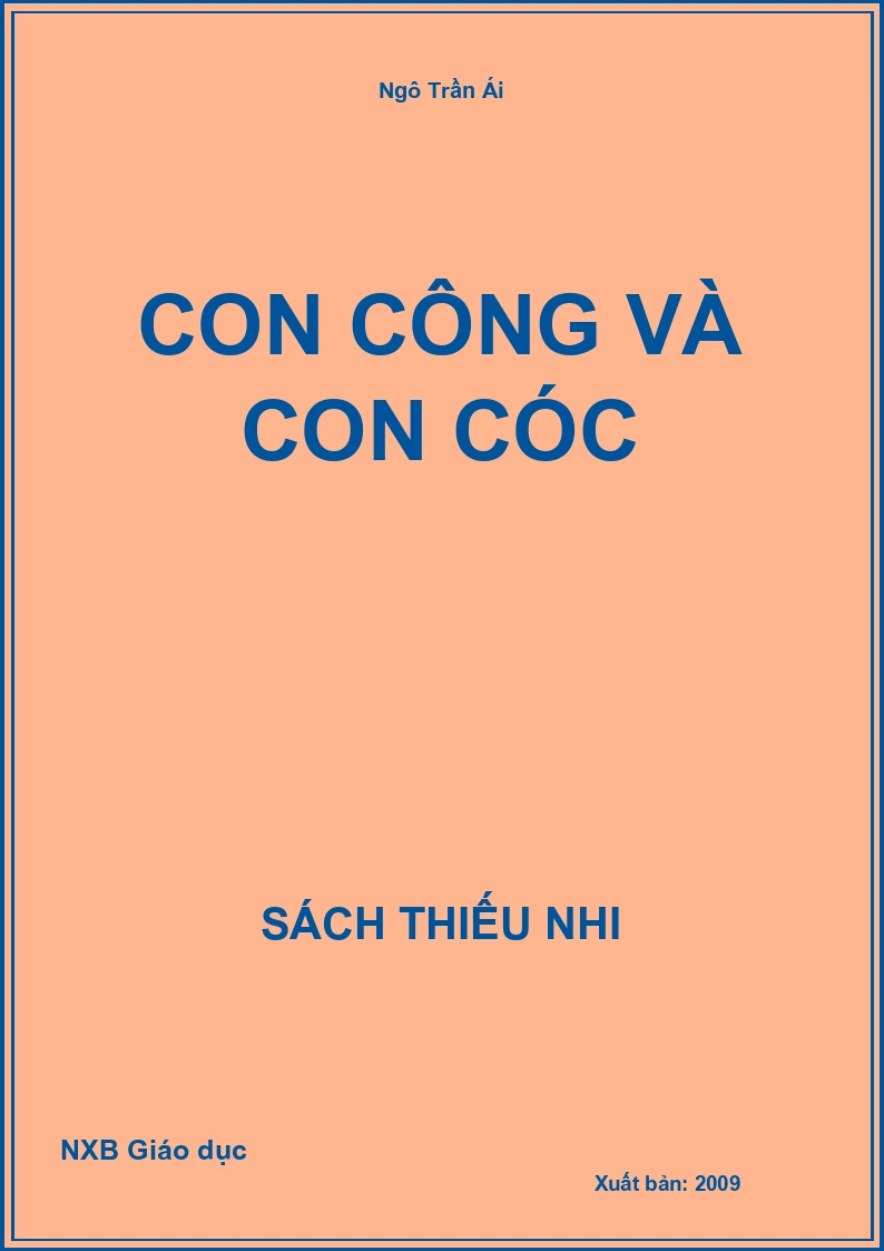 Con Công và con Cóc