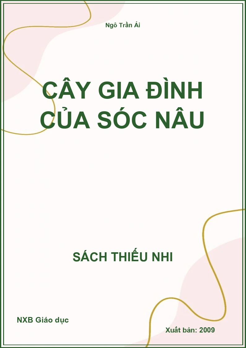 Cây gia đình của sóc Nâu