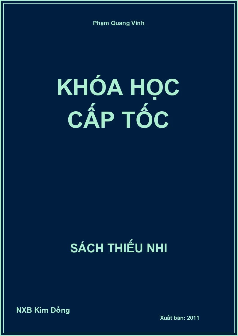 Khóa học cấp tốc