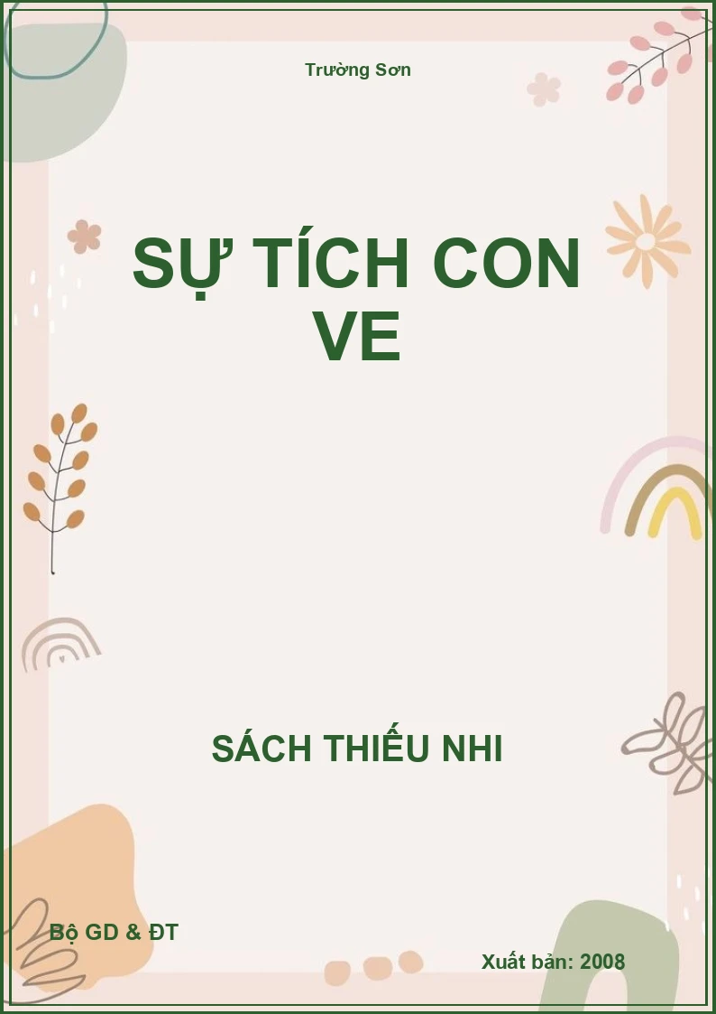 Sự tích con ve