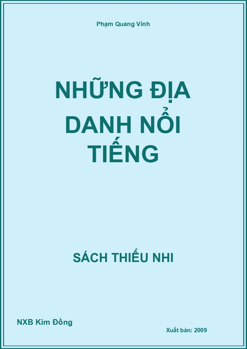Những địa danh nổi tiếng