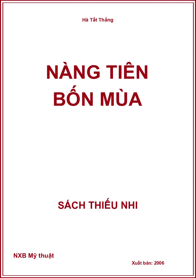 Nàng tiên bốn mùa