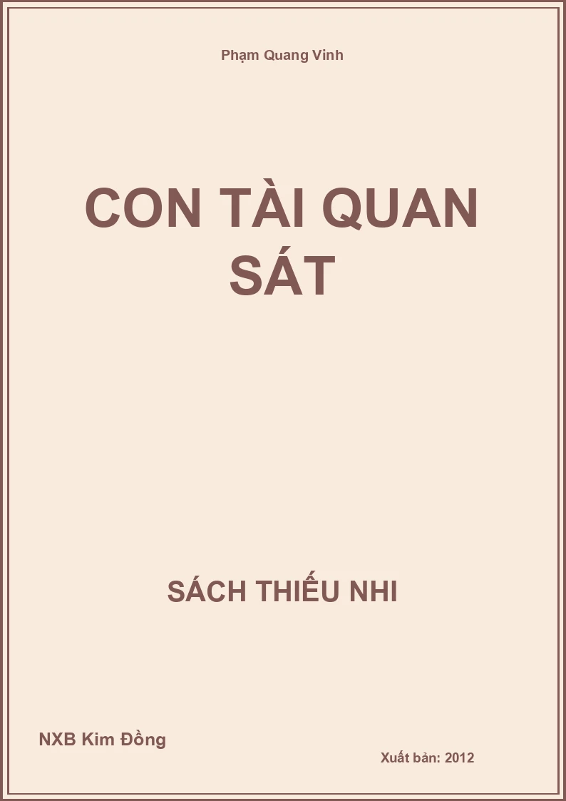 Con tài Quan sát