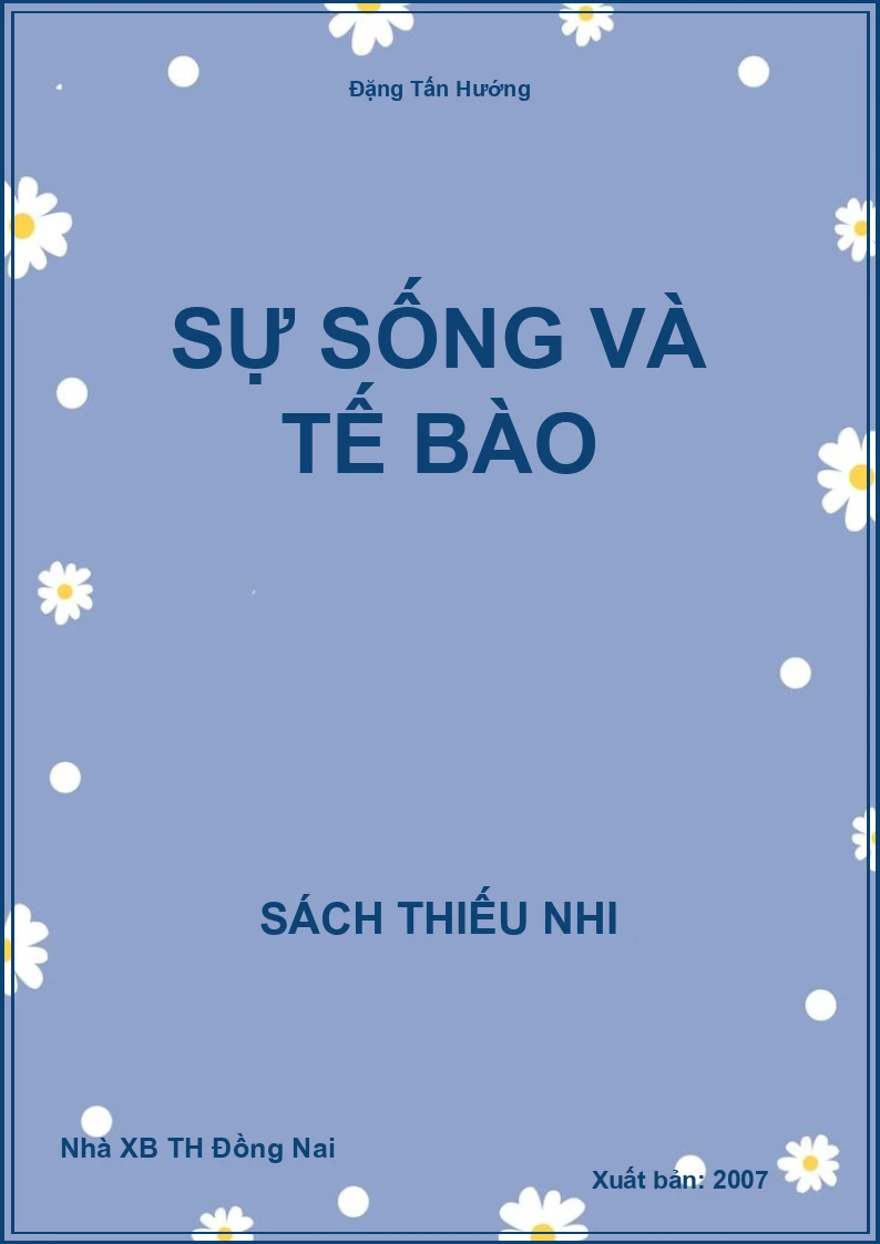 Sự sống và tế bào