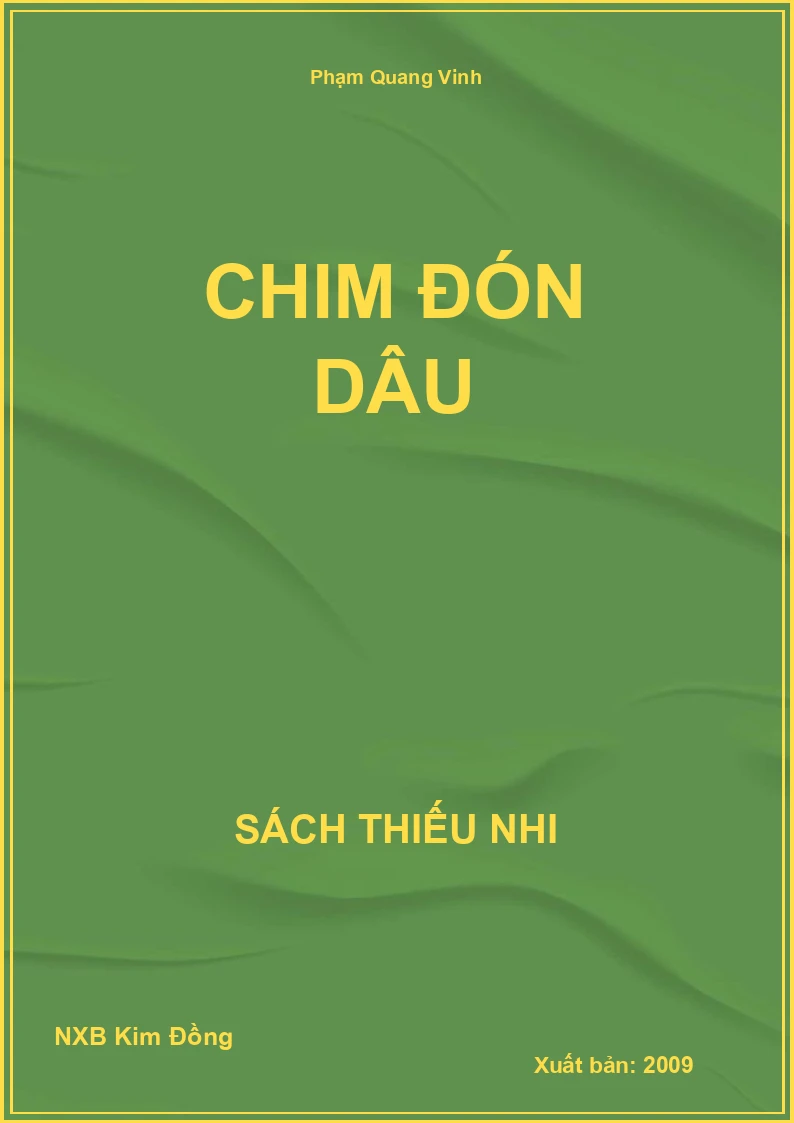 Chim đón dâu