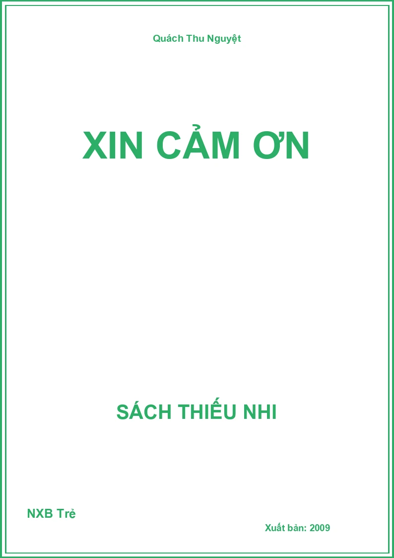 Xin cảm ơn