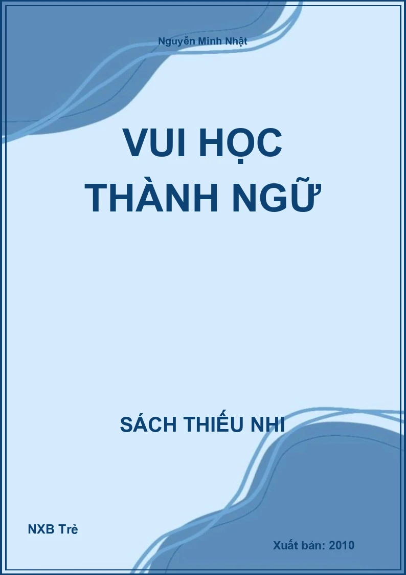 Vui học thành ngữ