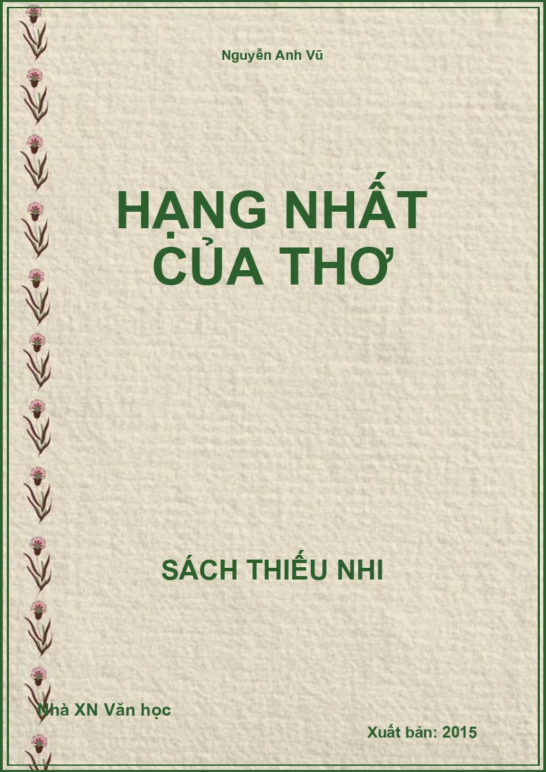 Hạng nhất của thơ