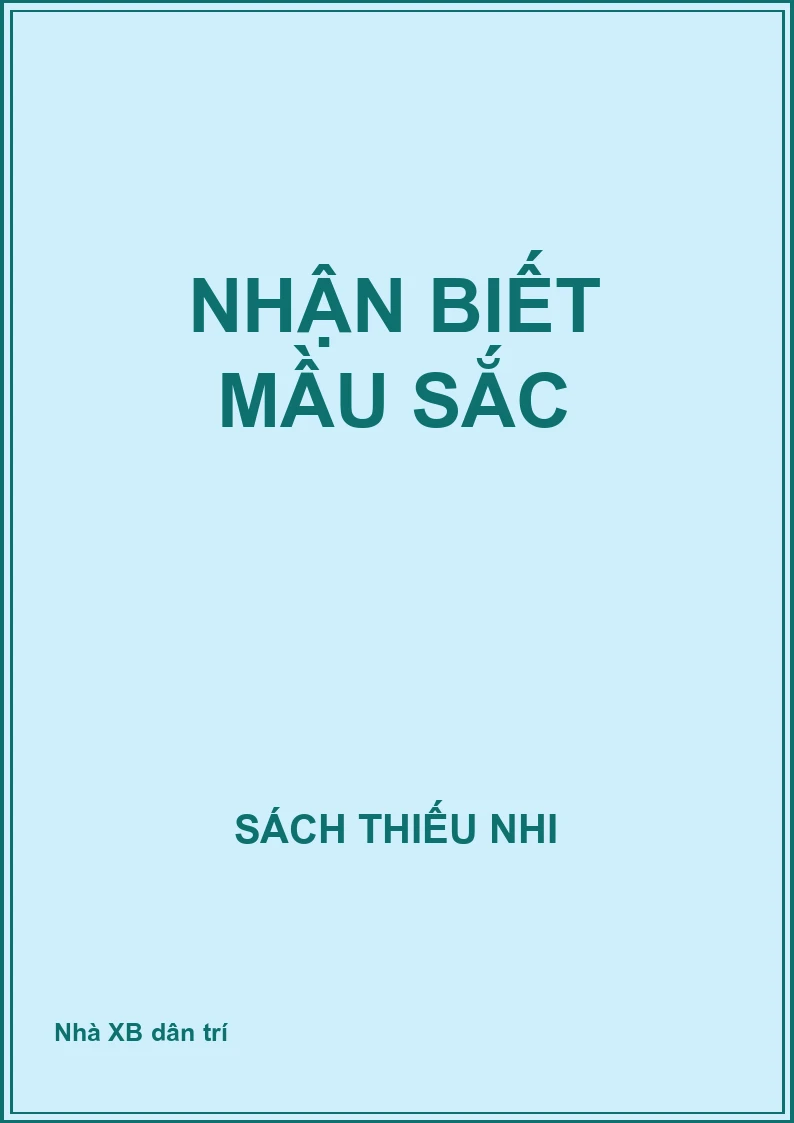 Nhận biết mầu sắc