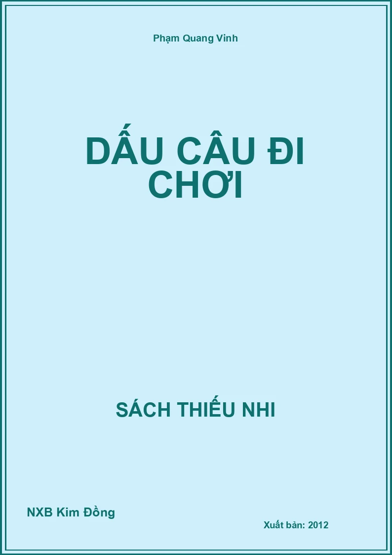 Dấu câu đi chơi
