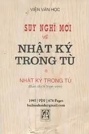 Suy nghĩ mới về nhật ký trong tù