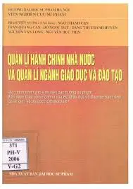 Quản lý hành chánh nhà nước