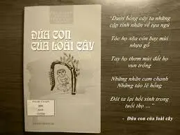 Đứa con của loài cây