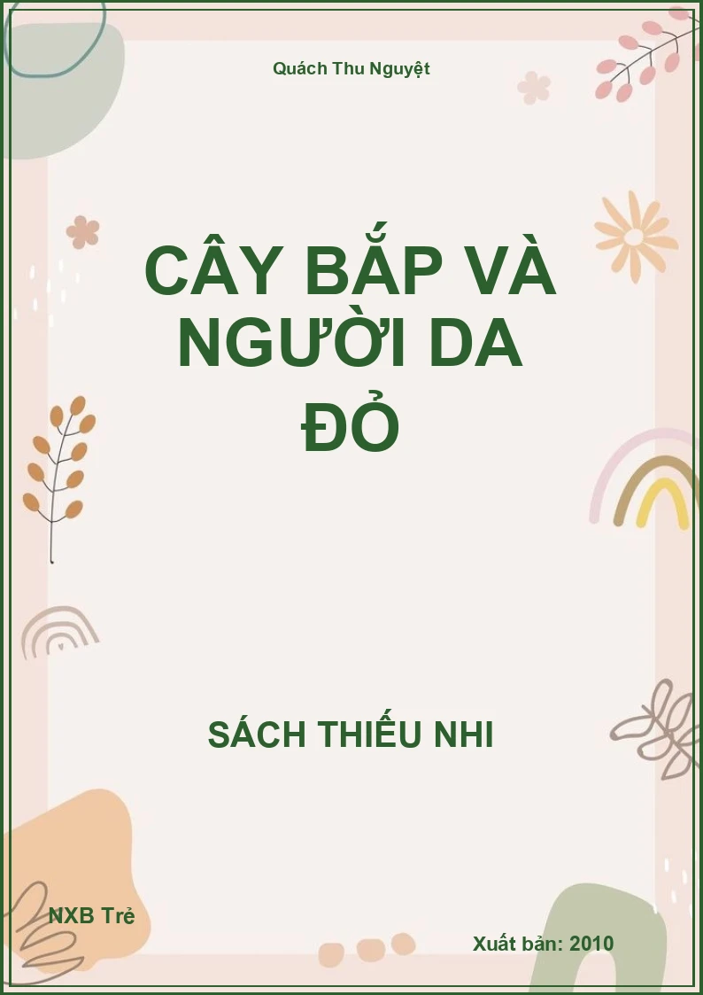 Cây bắp và người da đỏ
