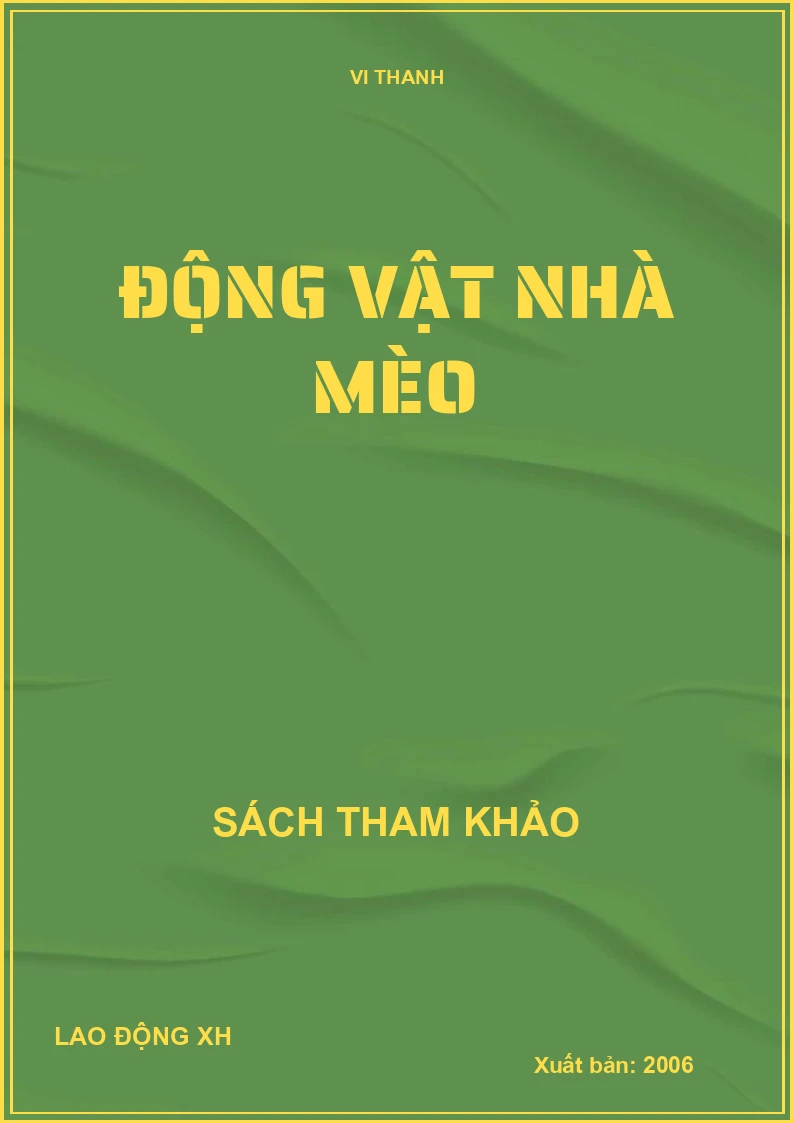 Động vật nhà mèo