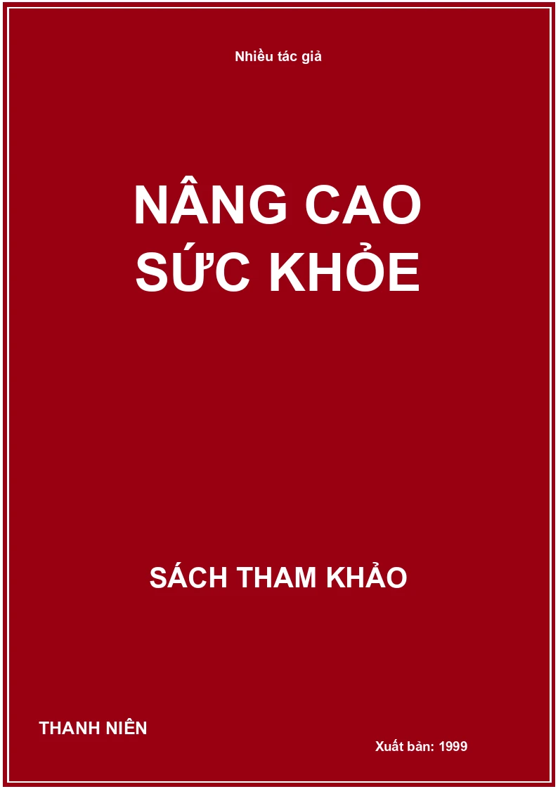 Nâng cao sức khỏe