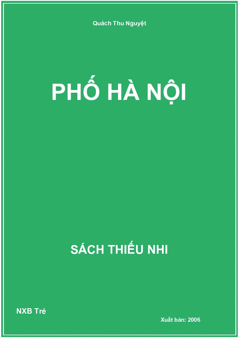 Phố Hà Nội