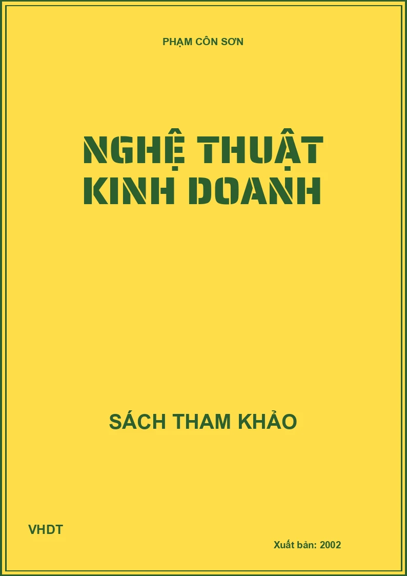Nghệ thuật kinh doanh