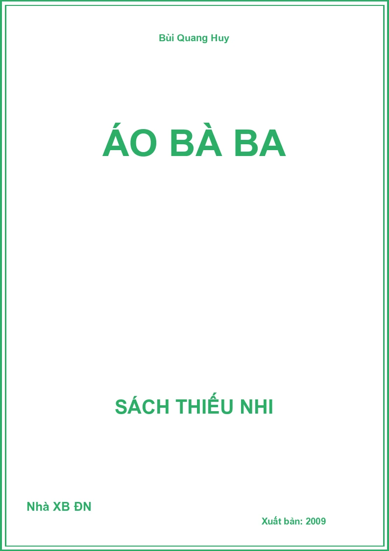 Áo bà ba