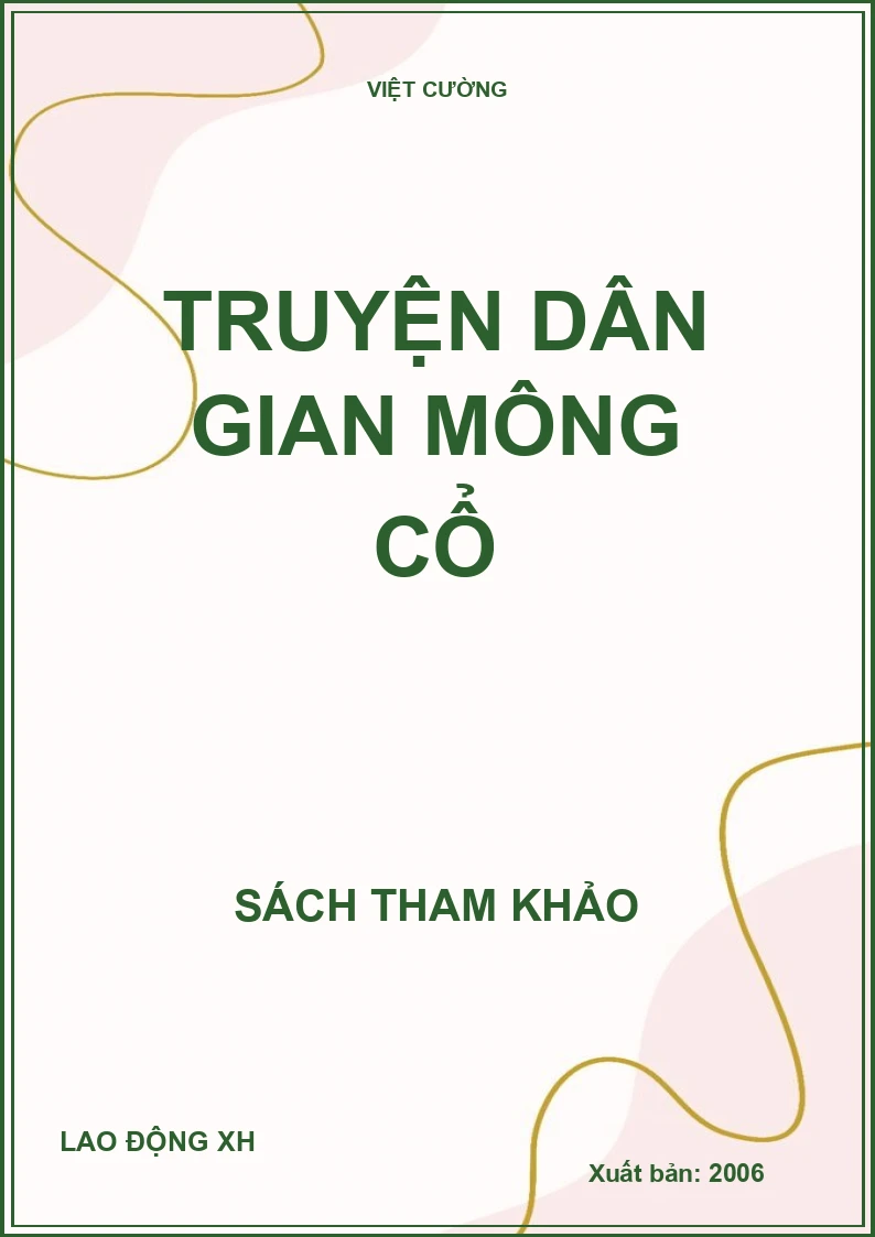 Truyện dân gian Mông Cổ