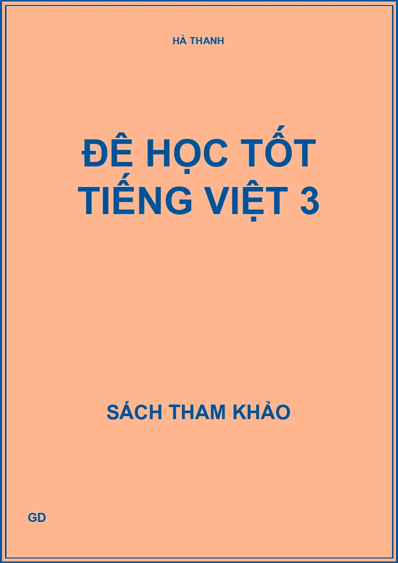 Để học tốt Tiếng Việt 3