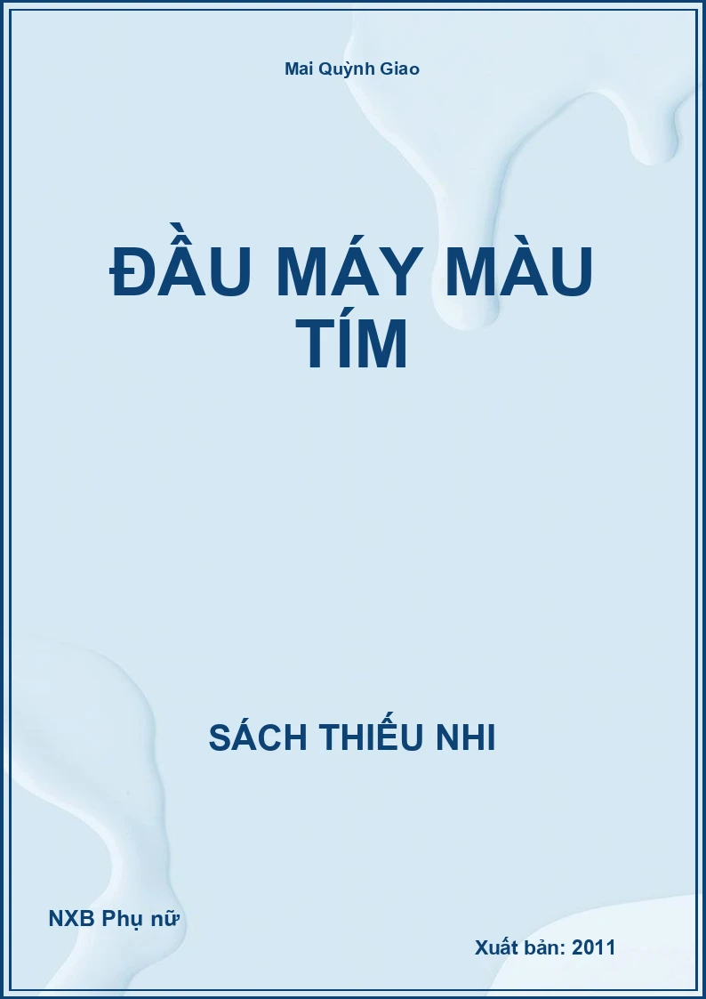 Đầu máy màu tím