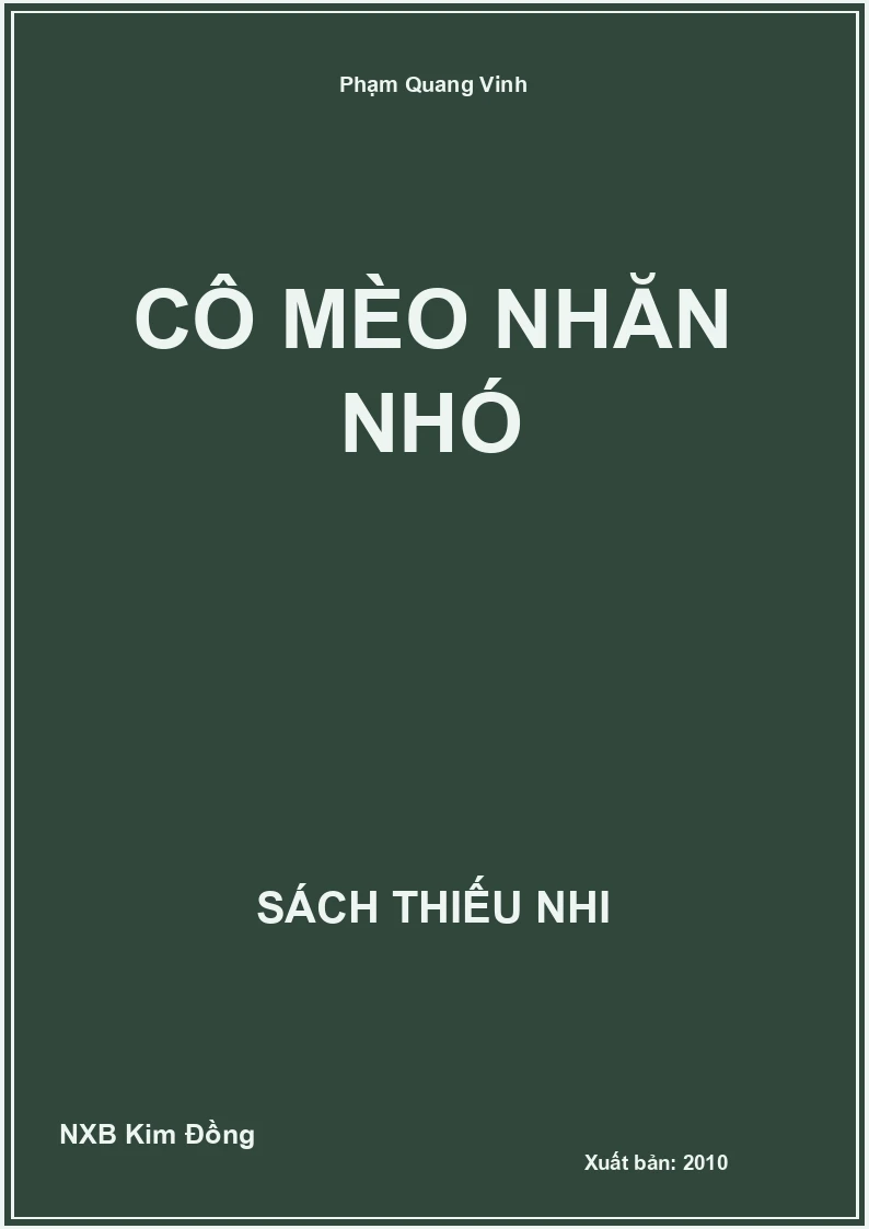 Cô mèo nhăn nhó