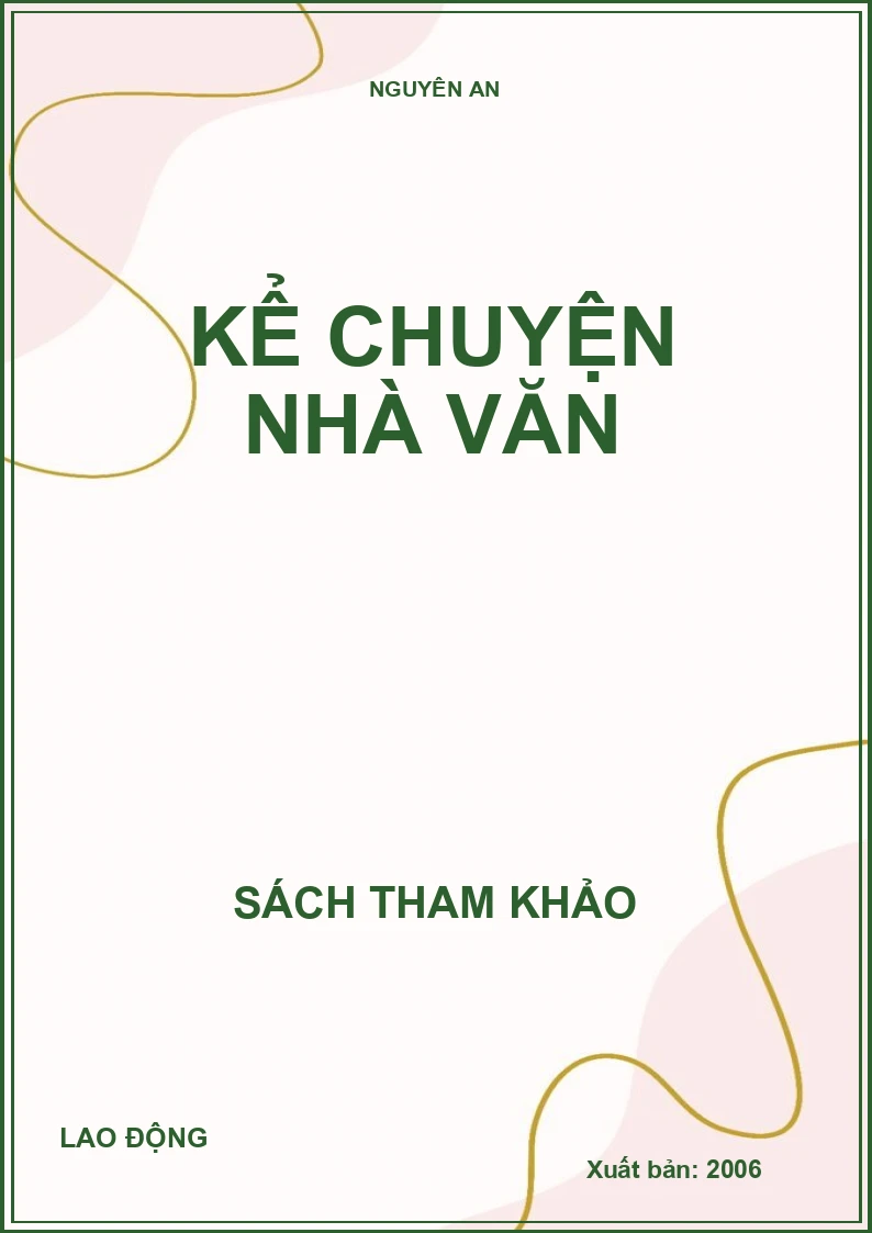 Kể chuyện nhà văn