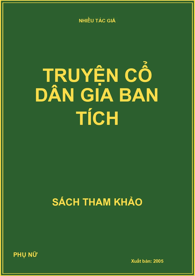 Truyện cổ dân gia Ban tích