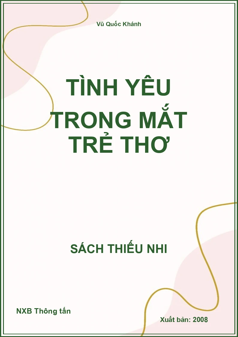 Tình yêu trong mắt trẻ thơ