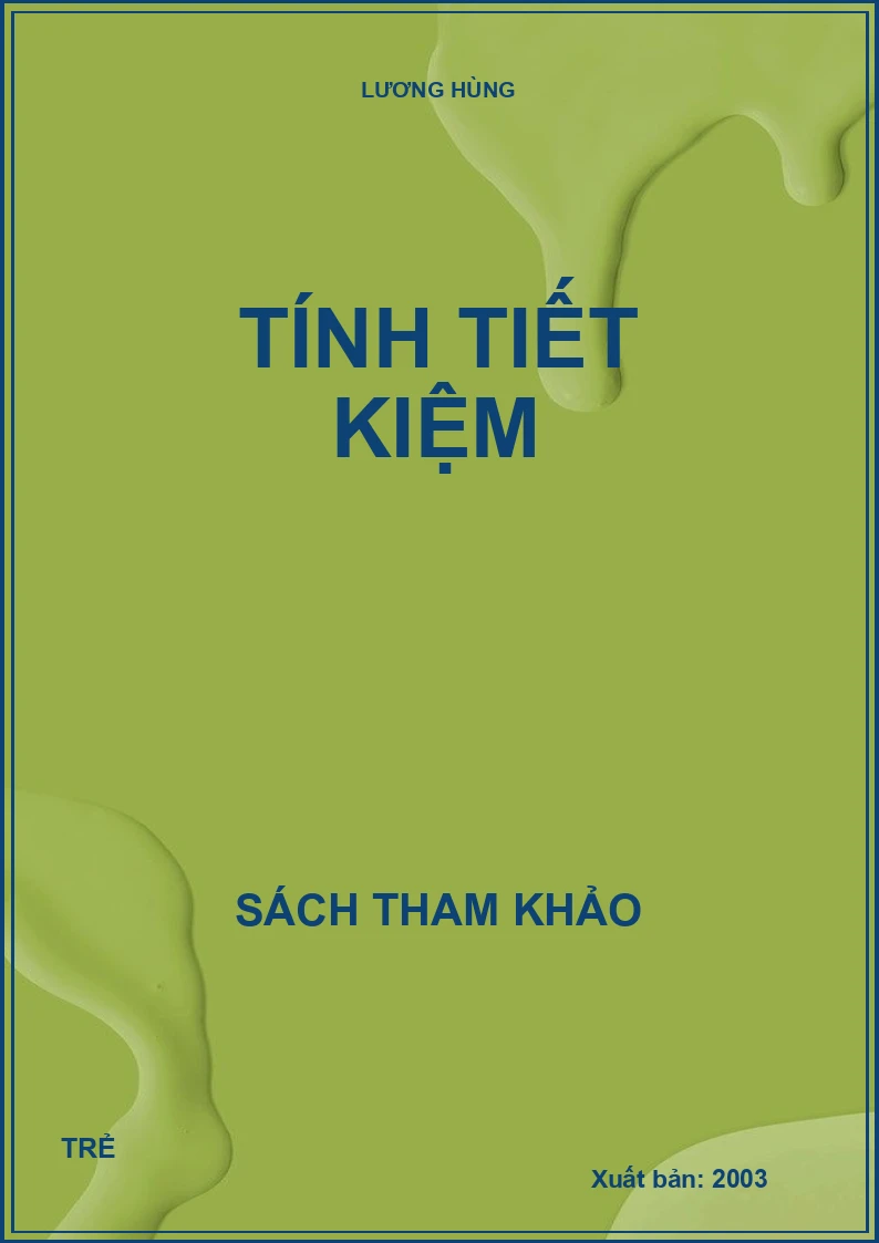 Tính tiết kiệm